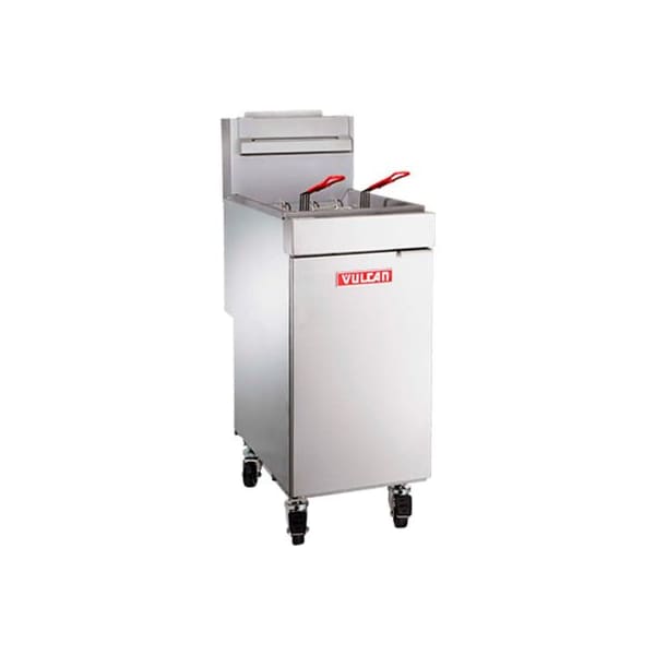 Vulcan Restaurant Equipment Vulcan LG500-2, Freestanding Gas Fryer, 65-70 lb Oil Capacity, 150,000 total BTU, Propane, S/S LG500-2 - main